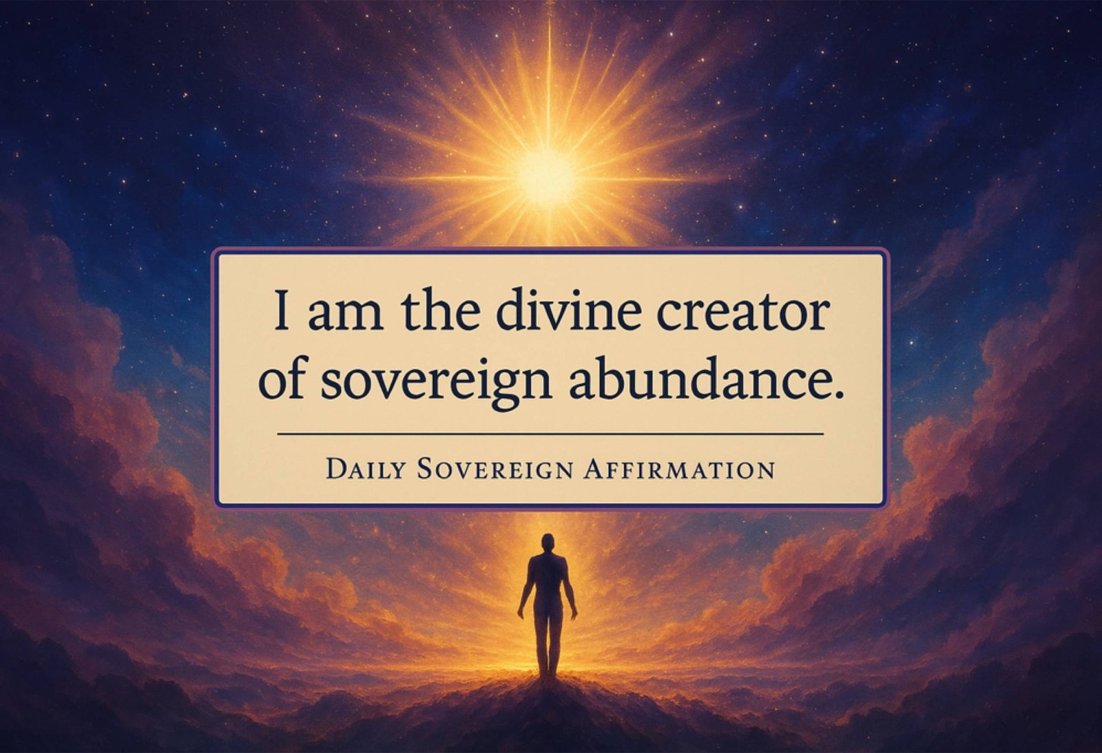 The Onegodian Daily Affirmation Widget™ V1:1
